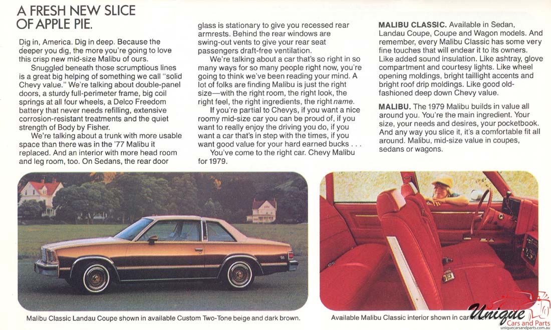 1979 Chevrolet Malibu Brochure Page 22
